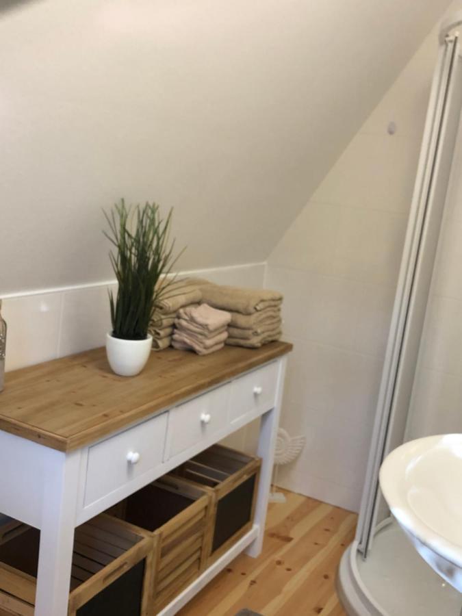 Ferienhaus Reetdach 1300Qm Privatgrundstueck Bootssteg Sauna Templin Luebbesee Uckermark Erholung Pur Seenplatte Petersdorf  Экстерьер фото